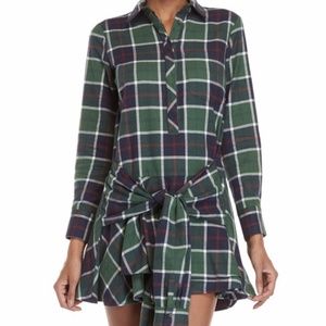 Derek Lam 10 Crosby Flannel Shirt Dress 6